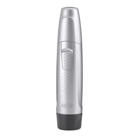 Braun Exact Series EN 10 Perfilador de Nariz y Orejas, Plata/Negro